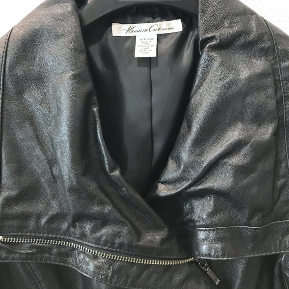 Kenneth Cole Leather Jacket - Picture 7 of 9